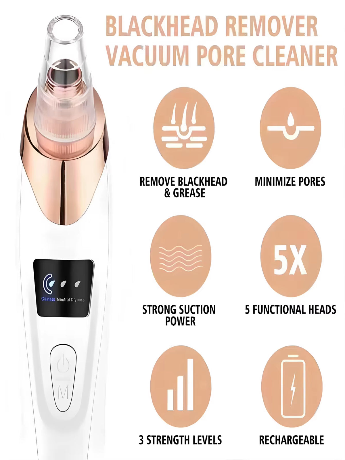 Electric Pore Cleaner & Blackhead Remover
