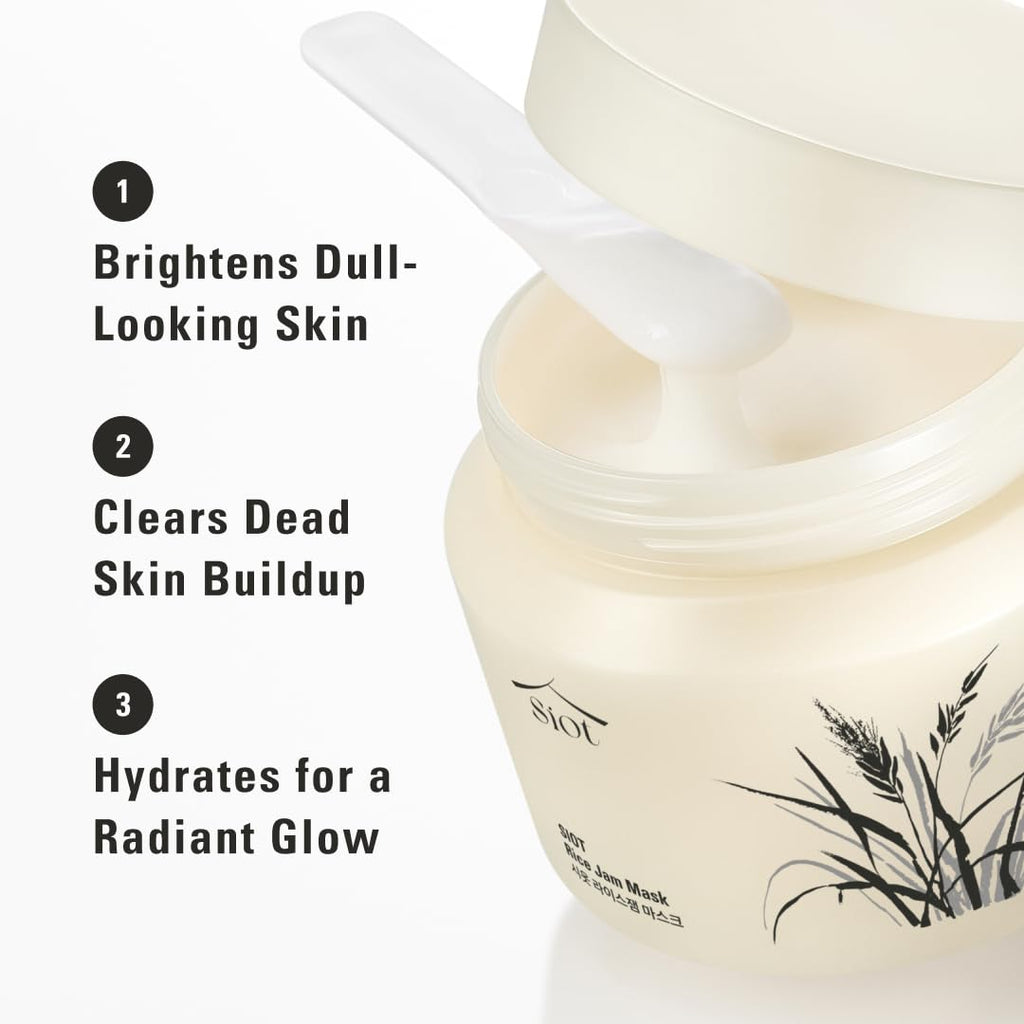 Rice Brightening Jam Face Mask
